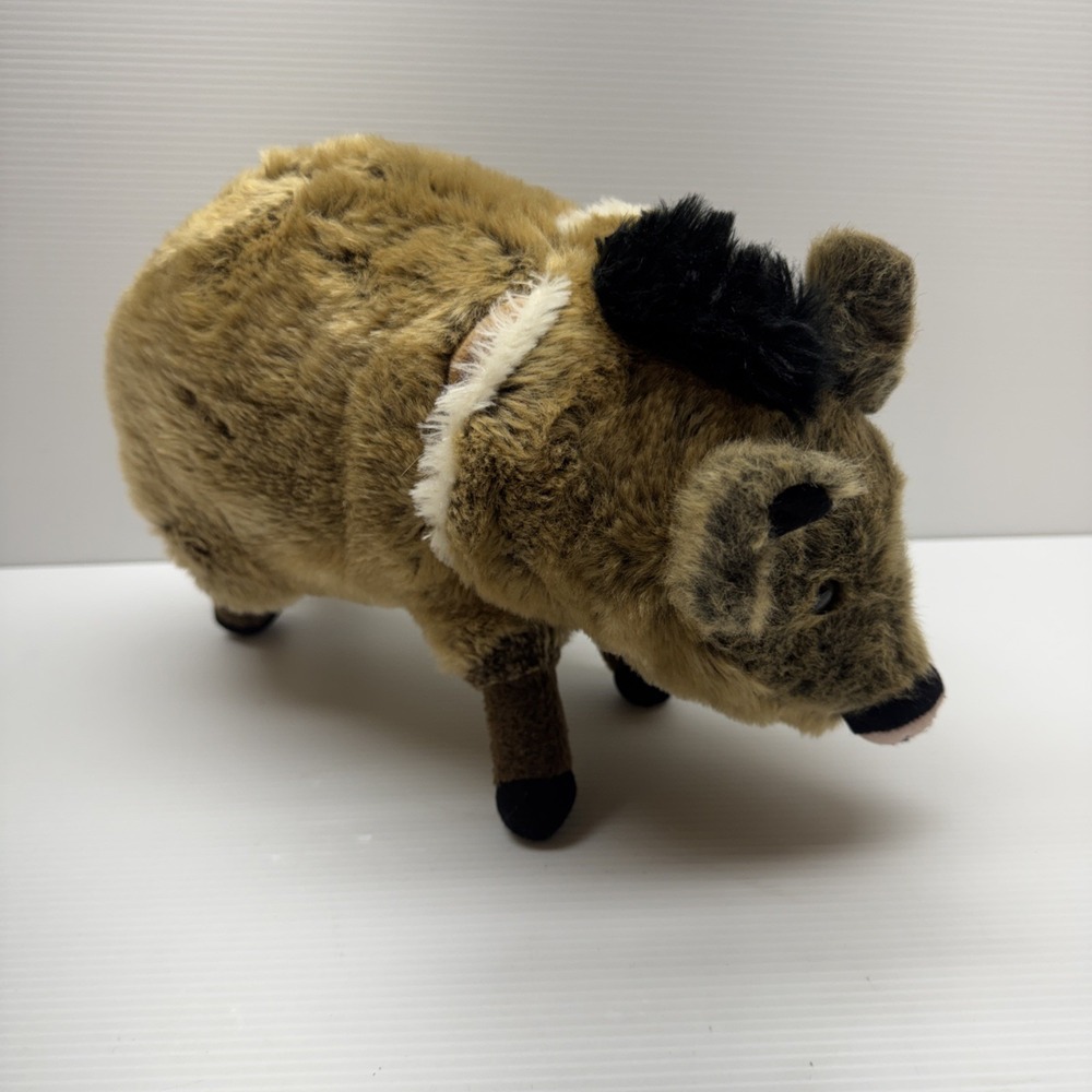 Wildlife Artists Wild Pig Boar 8" Plush Stuffed Animal